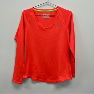 Orange New Balance Longsleeve, Size S